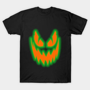 Hello halloween party funny jack o lantern face T-Shirt